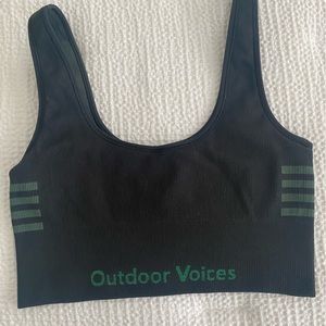 Outdoor Voices Ribbed Bra